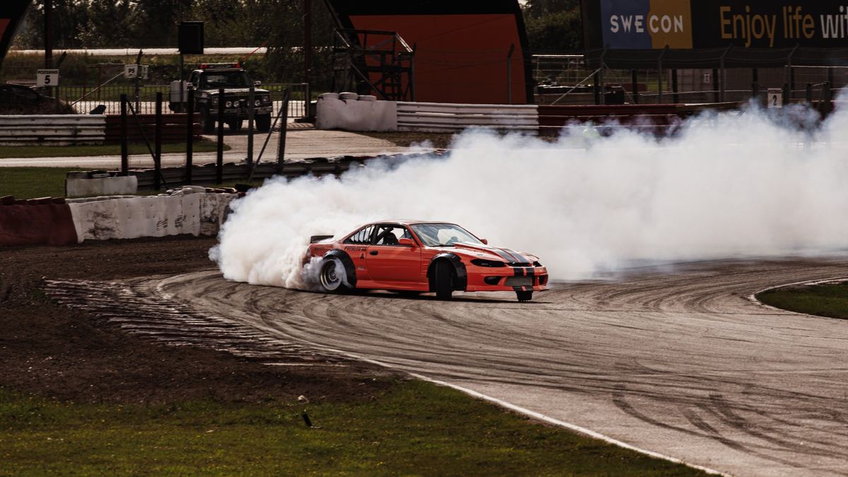 Japsdays at Mantorp Park - drift action